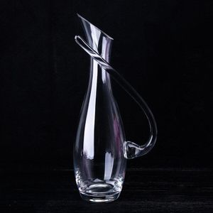 Handgemaakte Kristallen Rode Wijn Schenker Glas Decanter Brandy Decanteren Set Kruik Voor De Bar Champagne Water Fles Glazen Drinken