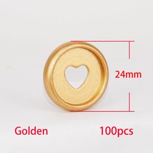 100Pcs 24Mm Notebook Bindmiddel Ringen Planner Discs Paddestoel Binding Discs Expander Ringen Bindmiddel Planner Accessoires Kantoorbenodigdheden