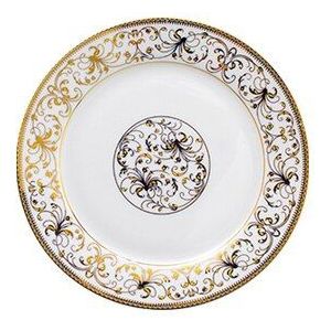 8 Inch, Gouden Vlinder Banding, Fijne Bone China Serveerschaal, Wit Porselein Gerechten, decoratieve Platen Voor Diner