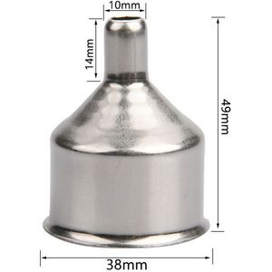 500Ml Glas Mondwater Dispenser Clear Fles Schenktuit Shot Glazen Trechter Olie Nozzle Hervulbare Boston Flessen Voor Badkamer Of K