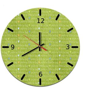Grote Creatieve Moderne 3d Houten Wandklok Ronde Home Vintage Keuken Relojes De Pared Home Decor Bb50