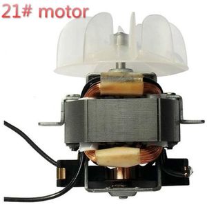 High-Power Föhn Motor Motor Onderdelen 21 # Motor Met Ventilatorbladen