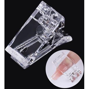 1 Stuks C Curve Nail Knijpen Voor Nagels Tips Uitgebreide Nail Accessoires Rvs Acryl Nail Art Vinger Clips Nail diy Tool