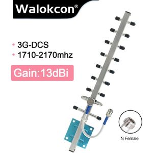 13dBi Yagi Antenne Werk Voor Gsm Lte 1800 3G Wcdma Pcs 1900 1710-2170Mhz 2G 3G 4G Externe Antenne Outdoor Antenne Signaal Booster
