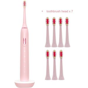 Automatische Sonic Elektrische Tandenborstel Volwassen Usb Oplaadbare Inductie Opladen Sonic Wave Tandenborstel 2000Mah Batterij 4 Clean Modus
