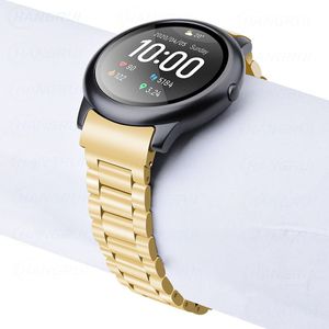 22Mm Metalen Horlogeband Voor Haylou Solar Smart Band Armband Rvs Bandjes Voor Xiaomi Haylou Solar LS05 Band Correa
