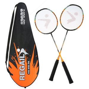 Professionele 2 Speler Badminton Bat Vervanging Set Ultralight Carbon Fiber Badminton Racket Met Badminton Tas Raket Badminton