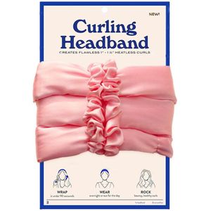 Heatless Curling Staaf Hoofdband Outdoor Sport Lui Krultang Haar Zacht Glanzend Haar Curler Kappers Gereedschap Heatless Haar Krullen