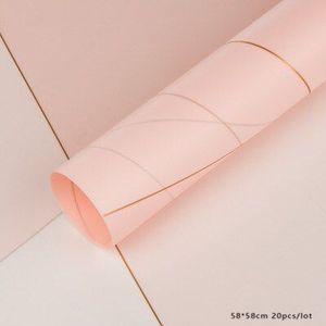 20Pcs Bloem Inpakpapier Mist Paper Rose Boeket Verpakkingsmateriaal Koreaanse Papier Bloemstuk Benodigdheden