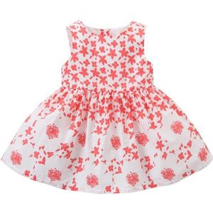 DB12999 Dave Bella Zomer Baby Meisje Leuke Bloemenprint Jurk Kinderen Party Jurk Kids Baby Lolita Kleding