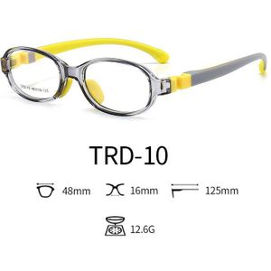 TR90 Siliconen Bril Kinderen Flexibele Beschermende Kids Bril Dioptrie Brillen Rubber Kind Brilmontuur Jongen Meisje
