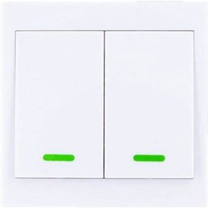 86 muur Panel Afstandsbediening Zender 1 2 3 Knop Sticky RF TX Smart Home Kamer Hal Woonkamer Slaapkamer Wirelss remote315/433 ev1527