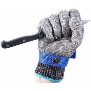 Anti-snijden handschoenen rvs grade 5 staaldraad plus PE stalen ring iron handschoenen Anti-snijden metalen slachten schrijnwerker