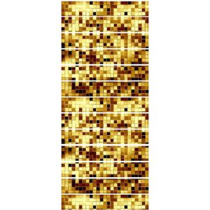Pvc Behang Gouden Mozaïek Eenvoudige 13 Stuks Van Diy Trap Stickers, Stap Stickers Muurstickers