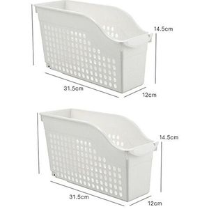 2 Pack Keuken Onder Gootsteen Opbergdoos Beweegbare Wielen Kast Organisator Rack Kruiden Organizer Ruimtebesparend Vriezer Opslag Mand