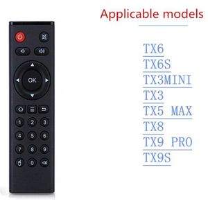 Ir Afstandsbediening Voor Android Tv Box H96 Max/TX6/X96q/X88 Pro/HK1 Doos/h50//TX3mini/T95 Plus/A95x F4 Vervangende Afstandsbediening Controlle