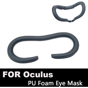 Gezicht Foam Vervanging Eye Pad Voor Oculus Rift Headset Vr Pu Lederen Foam Cover Black Virtual Reality Accessoires (Beter fov)