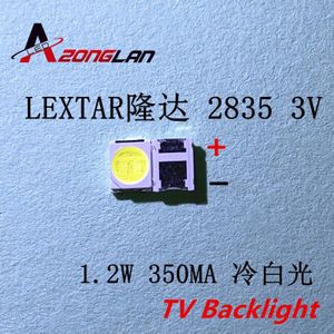 500Pcs Lextar Led Backlight 1210 3528 2835 3V 250ma Koel Wit Voor Innotek Lcd Backlight Led Tv Toepassing