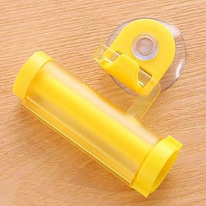 1Pcs Rolling Squeezer Tandpasta Dispenser Tube Partner Sucker Opknoping Holde Distributeur Tandpasta 5 Kleuren