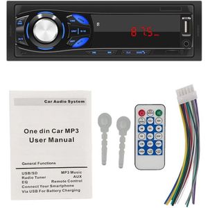 Multimedia Auto Speler 12V Single 1 Din Auto Stereo Fm Radio Aux Tf Card U Disk Head Unit In dash Auto MP3 Speler-1044
