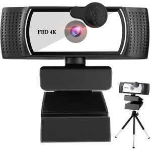 Webcam 1080 4K 2K Focus Autofocus Webcam Usb Pc Computer Microfoon Desktop 360 ° Camera Video Breedbeeld live Cam 800W