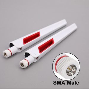 2Pcs 10 Dbi Dual Band Wifi Antenne 2.4G 5G 5.8Gh Universele Antennes Versterker