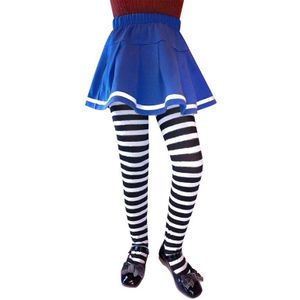 D55E Halloween Cosplay Kinderen Streep Panty Kousen Baby Jongens Meisjes Kostuums