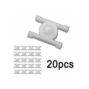 Voor Bmw E10 E21 E30 20 Stuks Rocker Panel Deur Moulding Clip Retainer Hoge Betrouwbaarheid Nylon Auto Accessoires Vaste Clip