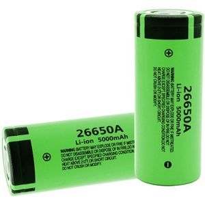 26650 Batterij 3.7V 5000 Mah Li-Ion 26650A Oplaadbare Batterij Voor Zaklamp Power Bank Power Tools Zaklamp 26650 Lithium Batterij