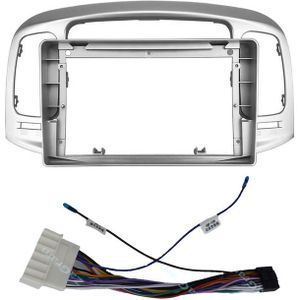 9 Inch 2 Din Auto Video Dashboard Voor Hyundai Accent 2006 + Dvd Audio Frame Dashboard Mount Kit