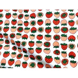160X50Cm Fruit Print Twill Katoen Stof Tissus Voor Jurk Diy Patchwork Handgemaakte Textiel Doek Naaien Materiaal Beddengoed kleding