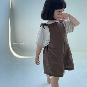 Kids Shorts Enkellange Elastische Taille Losse Casual Mode Moderne Comfortabele Geschikt Eenvoudige Zomer Kinderen Unisex