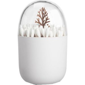 Tandenstoker Dispenser Wattenstaafje Gevallen Tafel Decoratie Leuke Cartoon 1Pc Stofdicht Plastic Tandenstoker Houder Tandenstoker Box