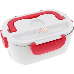Draagbare 12V 1.5L Split Type Draagbare Voedsel Warmer Verwarming Houden Elektrische Lunchbox Met Lepel/12V opladen Line Voor Auto