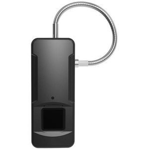 Vinger Print Pad Slot Voor Thuis Deur Gym Kast Golftas Locker Lock Smart Keyless Thumbprint Biometrische Vingerafdruk Hangslot