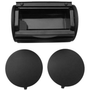 Zwart Achter Asbak Bin Ash Tray + Side Caps Voor V W Bora Voor Je Tta Golf 4 Mk4 1J0 857 962H + 1J0 863 359E