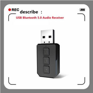 Usb Bluetooth 5.0 Audio-ontvanger Zender 2 In 1 Mini Stereo Bluetooth Aux Rca Usb 3.5Mm Jack Voor Tv pc Auto Draadloze Adapter
