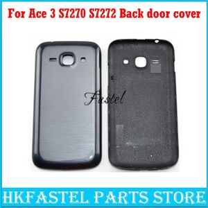 HKFASTEL Voor Samsung Galaxy Ace 3 S7270 7270 S7272 7272 7275 Originele terug behuizing cover case batterij deur behuizing