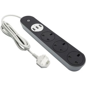 Wifi Smart Power Strip 4 Eu Outlets Plug Met 3 Usb-poort Opladen Timing App Voice Control Werk Met Alexa google Home Assistent