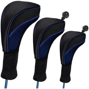 Golf Club Bescherming Golf Club Beschermhoes Drie Stuk Set 1 #3 #5 # Nylon Composiet Stof elastisch Ademend