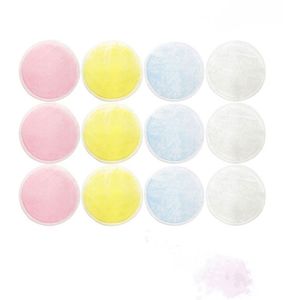 Zeer goedkope Herbruikbare Katoenen Pads Make up Facial Remover Dubbele laag Veeg Pads Nail Art Cleaning Pads Wasbare