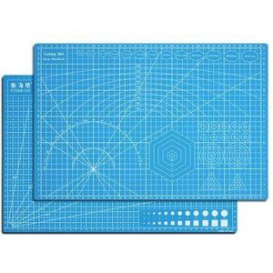 Kleur A3 Snijden Pad Afgestudeerd Snijplank Pvc Papier Snijden Pad Model Klei Snijden Pad Rubber Seal Carving Board Snijden