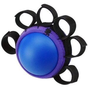 1 Pcs Vinger Grip Bal Massage Revalidatie Training Ouderen Oefening Bal Hand Vinger Sterkte Cirkel Grip Apparaat Grip Tool
