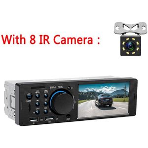 Podofo Autoradio 1 din radio cassette speler Autoradio 4.1 "Dual USB MP5 Speler Bluetooth Handsfree FM SD AUX 1DIN Radio Stereo