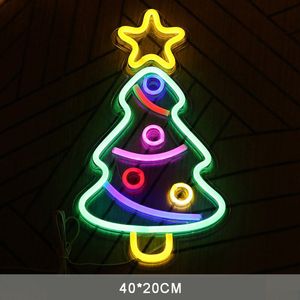 Led Neon Teken Usb Powered Partij Muur Opknoping Licht Kerstboom Liefde Maan Ster Eenhoorn Glimlach Wolk Gutar Slaapkamer decor