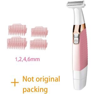 Kemei 4 In 1 Oplaadbare Lady Elektrische Epilator Vrouwen Scheerapparaat Wenkbrauw Trimmer