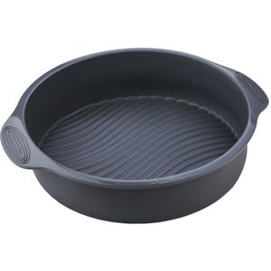 Siliconen Ronde Food Grade Non Stick Cake Bakvormen 3D Cakevorm Bakken Tool Brood Brood Lade Verjaardagstaart Dessert Pan gereedschap