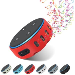 Speaker Siliconen Beschermhoes Met Voor Alexa Echo Dot 3rd Gen Release Huidvriendelijke Bluetooth-Compatibel Cover