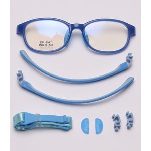 Kiekeboe Siliconen Vierkante Bril Voor Kinderen TR90 Frame Blauw Roze Meisje Optische Glazen Frame Voor Kinderen Accessoires Voor Studenten