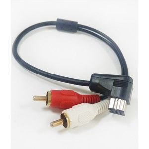Biurlink Auto Stereo Audio RCA Input Kabel Adapter voor Pioneer IP-Bus Poort